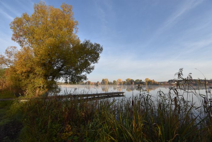 Steg Hotel Seeblick Obing Chiemsee Chiemgau